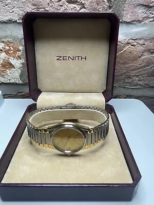 Zenith Port Royal Quartz Watch. Two Tone In Lovely Working Condition. • £25.05