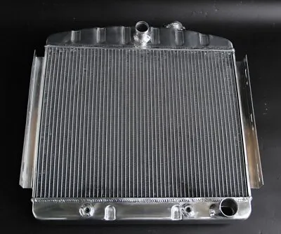 KKS Aluminum 3 Row Radiator 21 W Core Fit 1955 56 1957 Chevy Bel Air 6 Cylinder • $199