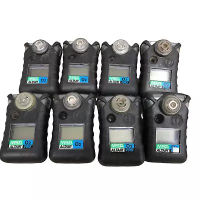 8x MSA Altair Gas Detector Part Number 1006868XC (Lot) • $399.99