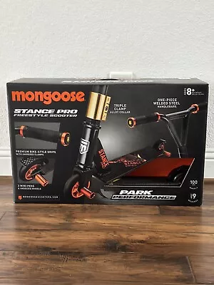 NEW Mongoose Stance Pro Scooter - Black/Orange New In Box • $60