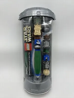 £29.95 • Buy Star Wars LEGO Ewok Connect And Build Pen MIP Paploo 2003 Writing System RARE