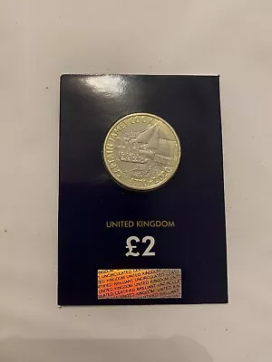 2020 £2 Two Pound Captain James Cook Coin.BNUC BLUE CARDED. • £15