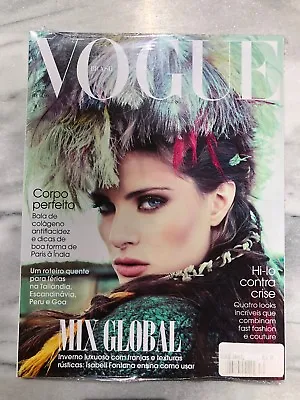 Vogue Brasil June 2009 Isabeli Fontana Sealed • $43