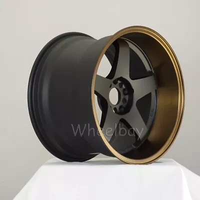 2 Pcs Rota Wheel  P45 R 18x12  20  5x114.3  Satin Black/ Bronze  4   Lip • $799