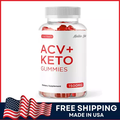 Total Health ACV Keto Gummies Ketosis Weight Loss 1500mg Advanced Formula 1-Pack • $24.72