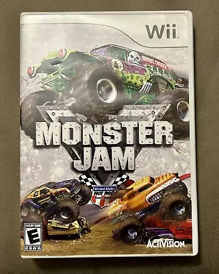 Monster Jam (Nintendo Wii 2007) CIB Complete With Manual And Tested • $8.99