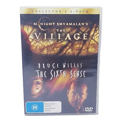 £6.49 • Buy The Sixth Sense & The Village Dvd 2 Disc Collector Set Bruce Willis Free Postage