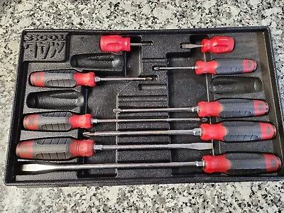 Mac Tools 9PC Screwdriver Set Missing 3 From Set SDB12DR-S Automotive Flathead • $142