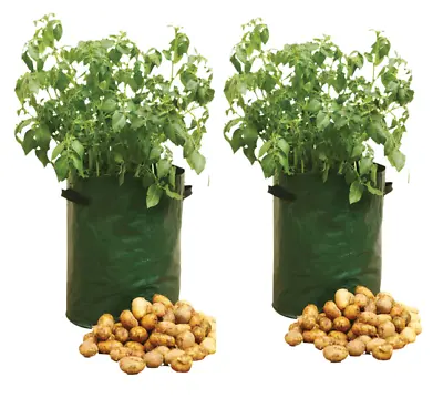 £5.59 • Buy 2 X Potato Planters Grow Bags Vegetable Planter Container Home Garden UK
