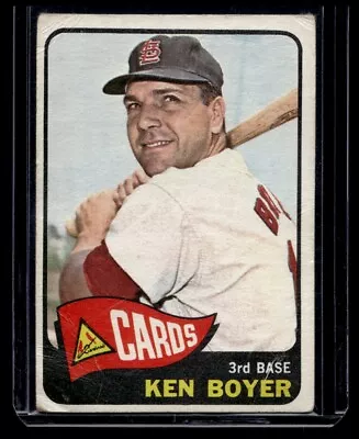 1965  Topps #100 Ken Boyer Trading Card • $3.99