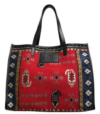 Etro Ethnic Jacquard Tote Bag Multicolor • $498