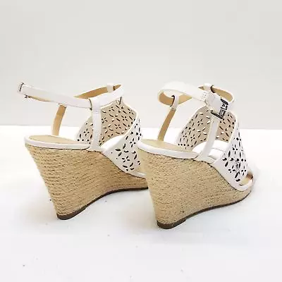 Michael Kors Women's Darci Espadrille Wedge Heels Size 8.5 • $9.99