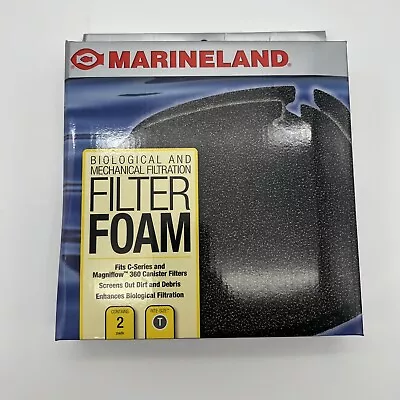 Marineland Aquarium Filter Foam Fits C-360 Canister Filter 2pk Rite-Size T • $10.25