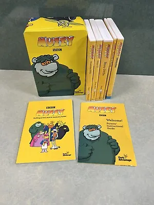 Muzzy Multi Language Children's Learning DVD Course Cartoons In Tin Box BBC • $40