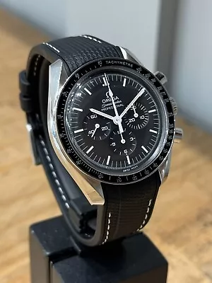 Omega Swatch Moonswatch Speedmaster Rubber Strap 20mm Mission Moon & Watch Tool • $47.88