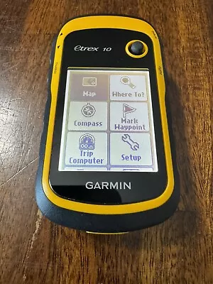 Garmin ETrex 10 2.2 Inch Handheld GPS EXCELLENT CONDITION. Free Shipping • $89.99