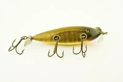 Vintage Creek CHub Pike Scale Injured Minnow Antique Fishing Lure JJ20 • $1.25