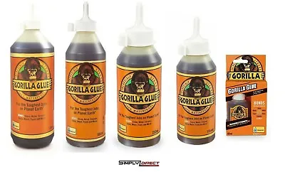 £32.99 • Buy Gorilla Gorila Glue Full Range: Standard, Super Glue, Epoxy, Wood, Grab Adhesive