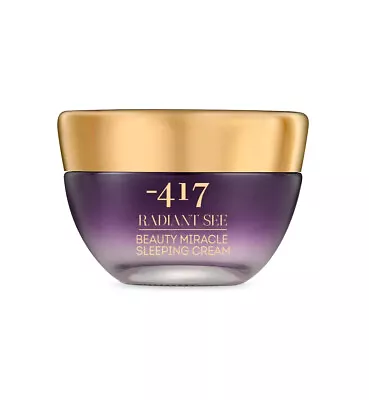 Minus 417 Dead Sea Cosmetics Beauty Miracle Sleeping Night Cream Smoothing • $92