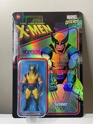 Hasbro Marvel Legends Retro 3.75  X-Men Wolverine Figure New • £20