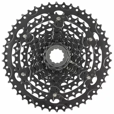 MicroSHIFT ADVENT 9-Speed Cassette 11-46 Black Hardened Steel Wide Range EBike • $45.05