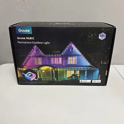 Govee Permanent Outdoor Lights 100 Ft Smart RGBIC Outdoor Lights New In Open Box • $169.99