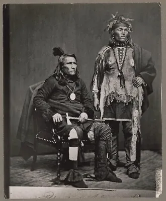 Native Indains Chief Crane Potawatomi  Tribe Vintage Photo  8X10 • $6.95