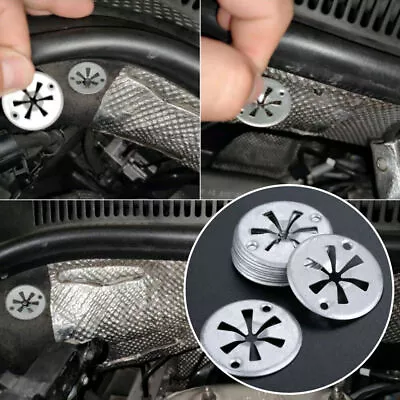 £4.75 • Buy 20x Car Clips Hood Bonnet Under Engine Insulation Clip Cover Vehicle Accessories