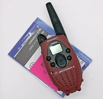 Motorola Talkabout T5200 Single Replacement Wireless Handheld Walkie Talkie  • $13.67