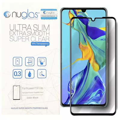 NUGLAS 9H Premium Tempered Glass Screen Protector For Huawei P20 Pro P30 Lite • $6.95