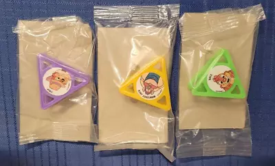 Vtg Lot 3 Rescue Rangers CHIP DALE MONTEREY JACK Stamp Unopened CEREAL PRIZE • $28