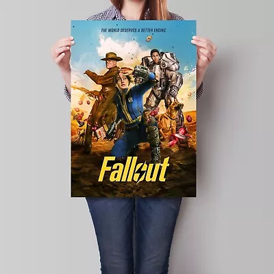 Fallout Poster TV Series 2024 Art Print A2 A3 • £15.36