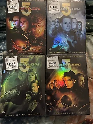 $50 • Buy BABYLON 5 Almost Complete Series Season 1 2 3 5 DVD Box Sets