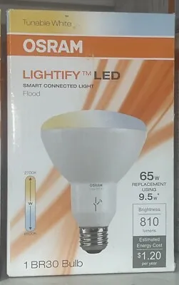 Sylvania Osram Lightify Smart Home 65W BR30 Tunable Warm White LED Flood Light • $13.99