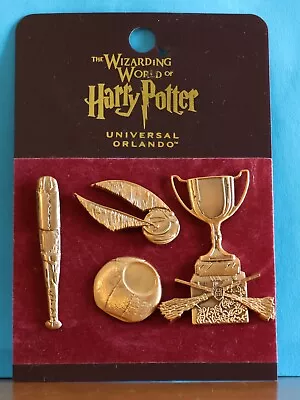 Harry Potter Quidditch Pin Set -Wizarding World Of Harry Potter-Universal Studio • $19.95