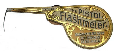 £199 • Buy Antique Photography The Pistol Flashmeter Magnesium Ribbon Dispenser