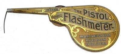 £199 • Buy Antique Photography The Pistol Flashmeter Magnesium Ribbon Dispenser