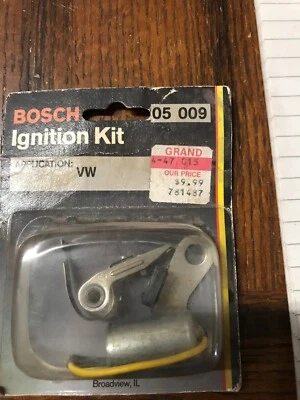 $28 • Buy Bosch Ignition Kit VW 1966 1967Beetle/Bus/Type 2, Points & Condenser