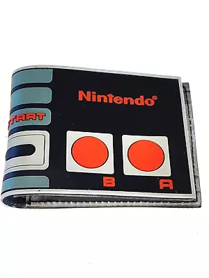 Nintendo Bi-Fold Flat Wallet NES Nintendo Entertainment System Controller Rubber • $17.99