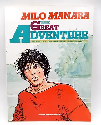 Milo Manara The Great Adventure Hp And Giuseppe Bergman ~ 1st Printing 1988 • $19.95