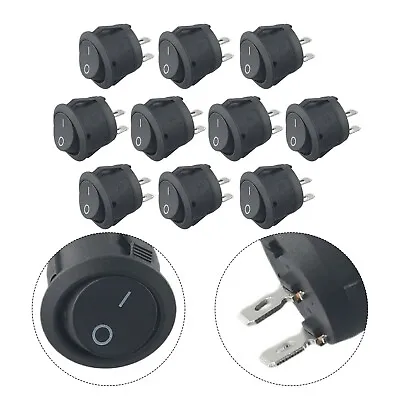 Durable Rocker Switches Interior Parts Round SPST Camper Van Motorhome • $8.22