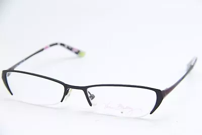 Vera Bradley Vb-3038 Purple Punch (ppp) Black Authentic Eyeglasses 52-18 • $30.26