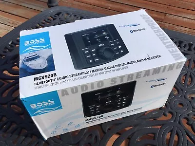 BOSS Audio Systems MGV520B Marine Audio Stereo System Gauge Receiver Bluetooth  • $112.50