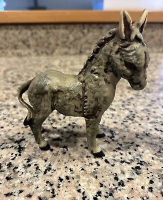 Vintage Bisque Porcelain Donkey / Mule / Burro Figurine With UCTCI Japan Sticker • $17