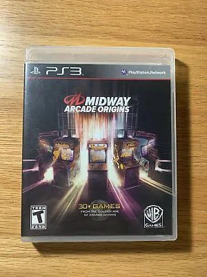 Midway Arcade Origins For PlayStation 3 2012 CIB Tested • $23.99