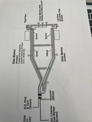 $2.99 • Buy 6'x10' Utility Trailer Building Plans, Real Paper Plans (no Trailer For Sale)