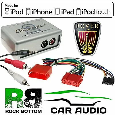 £69.95 • Buy CTVRVX003 Rover 75 1999 -2003 Car Aux In Input MP3 IPhone IPod Interface Adaptor
