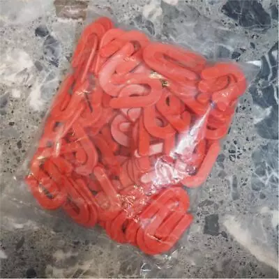 100 Pcs! RED 1/8 Inch Plastic Horseshoe U Shims/Spacers For Door/Window/Tile • $12.97