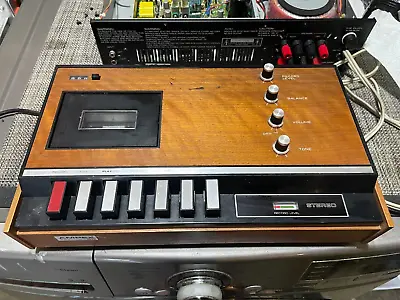 1968 AMPEX MICRO 85 STEREO Vintage Cassette Player / Recorder • $150