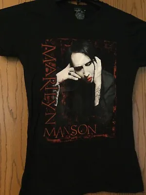 Marilyn Manson - “Eat Me - Drink Me” - Black Shirt - Ladies - S - Giant • $45